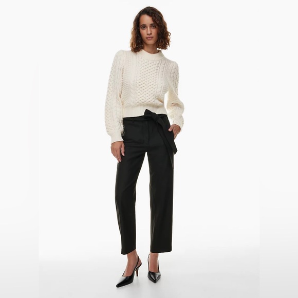 Aritzia high waisted linen pant - Picture 1 of 6